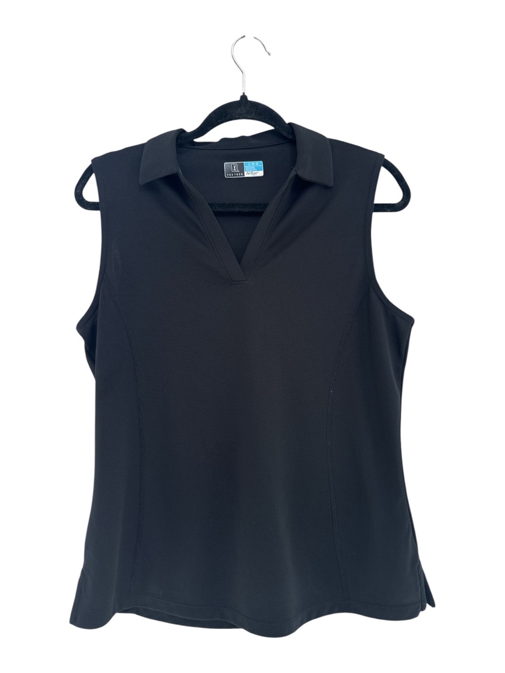 PGA Tour Sleeveless Collared V-Neck Golf Shirt